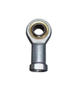 Set Of Four SI8T K PHSA8 8 Mm Female Thread Metric Rod End Joint Bearings With Slick Ball Bearings on a white background.