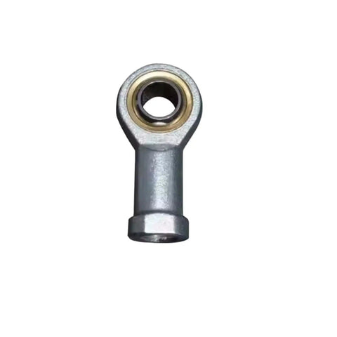 Set Of Four SI8T K PHSA8 8 Mm Female Thread Metric Rod End Joint Bearings With Slick Ball Bearings on a white background.