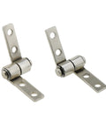 360 Degree Torque Friction Hinge Gear With Left And Right Hinges And Mounting Screws Easy Install Positioning Hardware For Cabinets And Doors