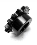 Heavy Duty Hardened Chain Sprocket 1 Inch Bore 15 Tooth 45# Steel Gears For Industrial Truck And Machine angled view