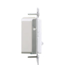 No Sweat Full Slide Dimmer Switch 120V Universal For Led Cfl Incandescent Halogen Fixtures No Neutral Wire Needed side view image with screws.