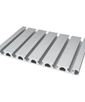 Heavy Duty 20240 Aluminum Extrusion Profile In Sleek Anodized Black For Rock Solid 3D Printer And Cnc Machine Frames Top Shelf Industrial Framing Rail Half Meter Long Build, multiple lengths