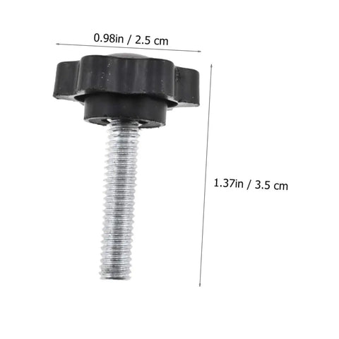 10 Pack Clamping Knobs For Machine Tools And Grip Handles, Screw On Type Threaded Knob With Dimensions, Industrial Grade