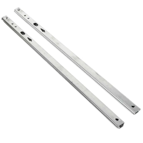 Side Mount Ball Bearing Drawer Rails Built Tough Heavy Duty Telescopic Slides For Smooth Quiet Opening Detachable Snap On Design Fits 7 To 16 Inch Drawers Steel Furniture Hardware Fittings