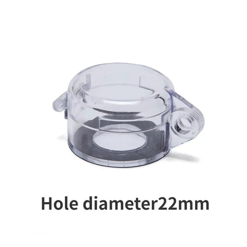 Industrial Emergency Stop Switch Protective Cover 30Mm Pushbutton Guard Antitamper Lock Cap Built Like A Tank Heavy Duty Machine Safety Essential For Shop Floors