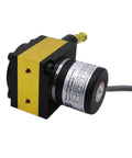 Non Contact Linear Displacement Sensor With 1000mm Measuring Range, 5 To 24V Power, Incremental Encoder Push Pull Output, side view