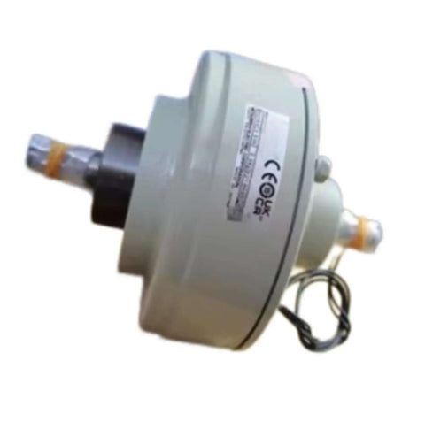 Side view of Industrial Magnetic Powder Clutch And Electromagnetic Brake For Automation Equipment ZKB-0.3AN ZKB-0.06AN ZKB-1.2BN