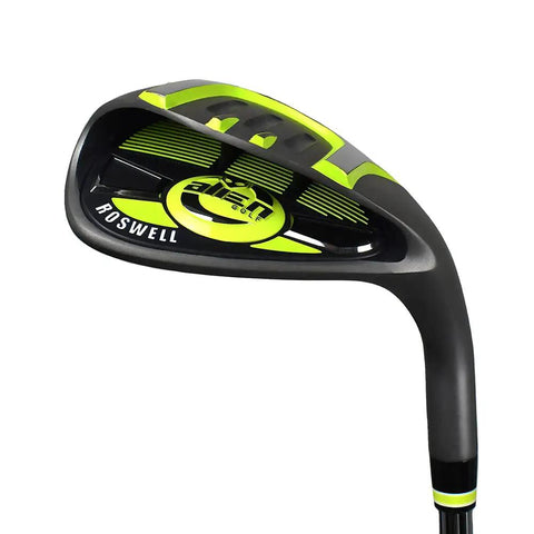 Roswell 56 Degree Wedge With Steel Shaft Conforms To Rules Of Golf In Dope Green Finish close-up of club head design