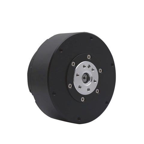 Ultra Compact High Torque Brushless Servo Motor Reducer With Dual Encoder MG6010E-i6 And CAN, black circular design