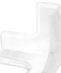 Close-up of clear PVC corner protector for furniture edges, part of 20 Pack PVC Corner Protectors For Furniture Edges Kid Safe Baby Proofing Guards