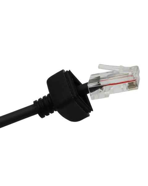HM 152 Microphone Speaker For ICOM Radios Compatible With IC 208H 2200H 8 Pin RJ45 Connector detail