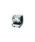 Pro Workhorse One Group Commercial Espresso Machine With Chrome Brass Brew Head Straight Plumb Line Setup 110V 1500W Stainless Cabinet