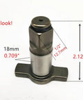 Anvil Replacement For 20V Cordless Impact Wrench 18mm Detent Pin Spindle Hammer Block Fits DCF899 Type 4 dimensions labeled