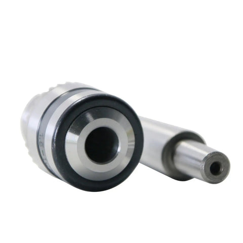 Premium Steel Tool Holder Collet Chuck Set MT1 MT2 MT3 MT4 showing collet chuck with polished finish for drills and mills.