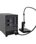 Automatic CNC Pulse Argon Arc TIG Jewelry Spot Welding Machine for pulse welder and permanent jewelry making kit displayed on a table.