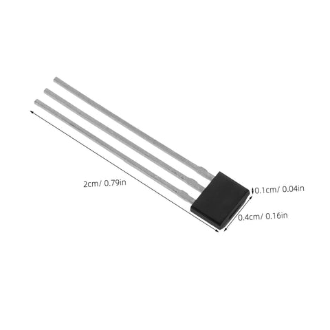 Built Tough 20 Piece Hall Effect Sensor Kit With Bipolar Latching Linear Sensor For Heavy Duty Industrial Automation and Automotive Diagnostics Easy As Pie Dead Nuts Precise Magnetic Switches, compact sensor with metal leads.