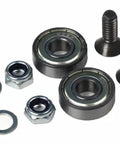 Self Centering Base Plate Kit With Roller Bearings For Universal Router Base Plates That Pro Grade Upgrade Turns Your Router Into A Precision Centering Tool For Accurate Centered Mortises And Smoother Cuts showing bearings and screws