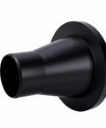 Heavy Duty 2.5 Inch Dust Collection Fittings With Slick Quick Connect Coupler And Tough Steel Port Receivers Two Pack Hose Adapter Kit For Drum Sander Planer Table Saw Shop Dust Management System, black conical port receiver.
