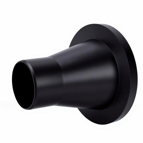Heavy Duty 2.5 Inch Dust Collection Fittings With Slick Quick Connect Coupler And Tough Steel Port Receivers Two Pack Hose Adapter Kit For Drum Sander Planer Table Saw Shop Dust Management System, black conical port receiver.