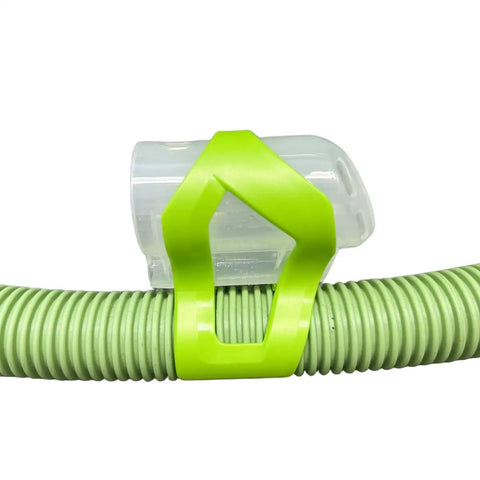 Green Vacuum Hose Self Cleaning Tool Attachment For Bissell Little Green Machine Replacement Part 1613828 Compatible With 1400B 4075 3194 3353 2458 3588F 1986 1425 1400W 1400A 1400B 1400D 1400E 1400G 1400H 1400J 1400L, clear plastic and green clip