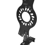 Universal Six Lug Wheel Fitment Mockup Tool showing markings for tire diameters from 14 to 22 inches and six bolt patterns.