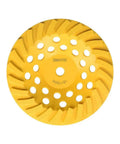 7 Inch XP Turbo Diamond Cup Wheel Be Beefy Grind For Fast Material Removal With High Diamond Concentration And Heat Treated Segments