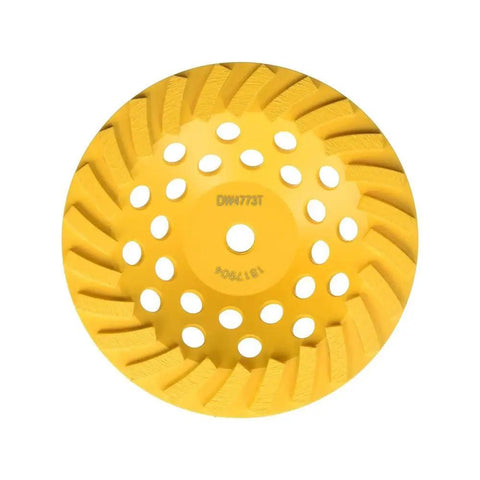 7 Inch XP Turbo Diamond Cup Wheel Be Beefy Grind For Fast Material Removal With High Diamond Concentration And Heat Treated Segments