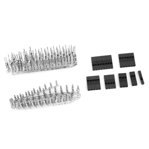 310 Piece 2.54mm Jumper Wire Connector Kit For Electronic Prototyping, Includes Male And Female Headers, DuPont Housing, Jumpers