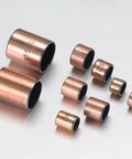 Assorted plain bushings including 12mm Bore Sleeve Bearing 16mm Outer Diameter 20mm Length Oilless Wrapped Plain Bushings Pack Of 2