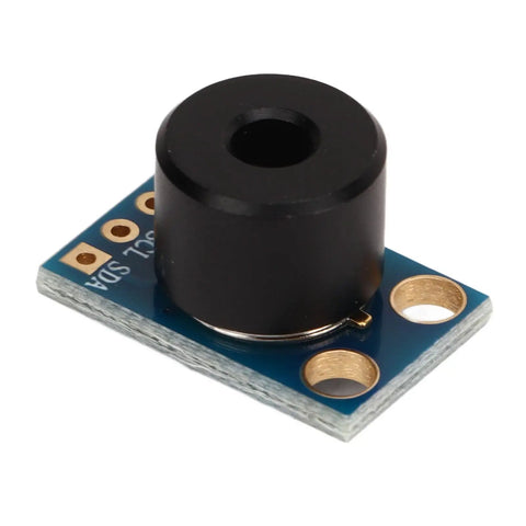 Infrared Temperature Sensor Module For DIY Projects Wide Ambient Range From Minus 40 To 120 Celsius Object Range From Minus 70 To 382.2 Celsius 10 Bit PWM Output SMBus Digital Interface MLX90614ESF GY906 Compatible Non Contact Temperature Detector close-up