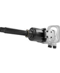 Pro Grade Heavy Duty One Inch Drive Pneumatic Air Impact Wrench with a long anvil for heavy-duty automotive repairs.
