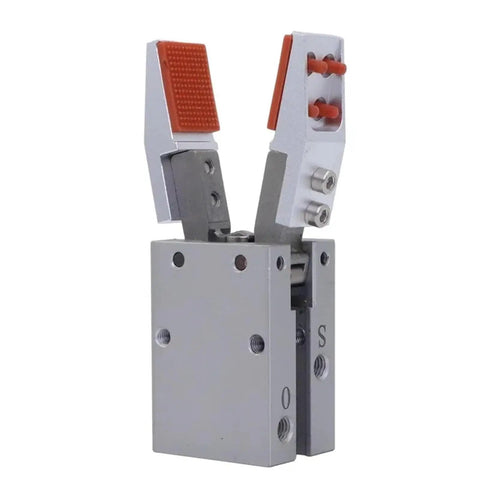 Cylinder V Shaped Gripper For Mechanical Arm Parallel Fixture 10C 16C 20C With Silicone Outer Support And Inner Clamp Color 2
