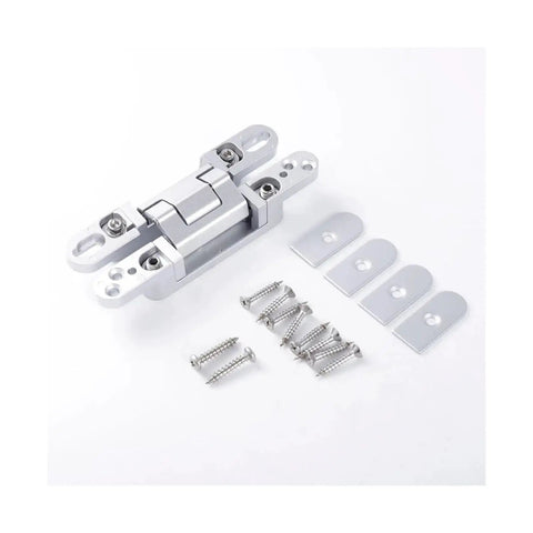 Three Way Adjustable Concealed Door Hinge In Zinc Alloy For Silent, Smooth Operation And Heavy Duty Durability, Hidden Mounting, Easy Install
