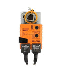 High Torque Damper Actuator With No Sweat Setup For Smooth HVAC Climate Control And Hella Durable Building Automation, orange motor