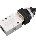 Rock Solid Pneumatic Mechanical Valve JM05 With Two Position Three Way Rotary Selective Knob One Quarter Inch PT Ports for CNC machines