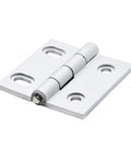 Heavy Duty Aluminum Butterfly Hinge For Doors Windows And Cabinets 62mm Wide 47 63 79mm Length Options 150 N 180 N 220 N Load, white finish