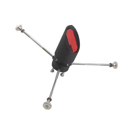 Reflector Telescope Secondary Frame with Polypropylene Base and Brass Fasteners for Secure Mounting in Newtonian Setups