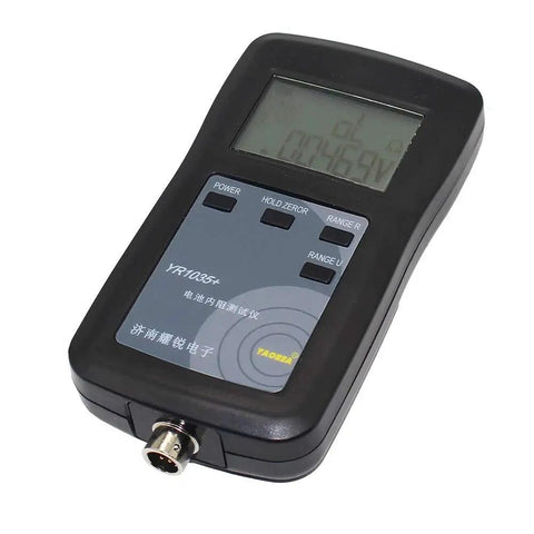 4 Line Battery Internal Resistance Test Meter With Pro Grade Voltage Tester And Digital Battery Analyzer 4 Wire Method
