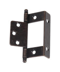 Antique Style Cabinet Drawer Door Butt Hinge Durable Metal Hardware For Cupboard Wooden Box And Furniture Easy Install