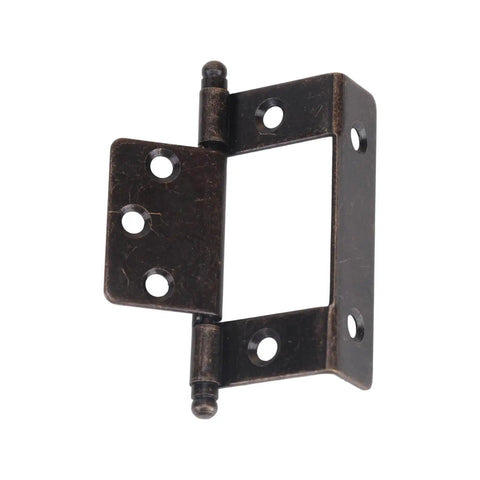 Antique Style Cabinet Drawer Door Butt Hinge Durable Metal Hardware For Cupboard Wooden Box And Furniture Easy Install