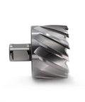 Oscarbide 2-1/4 in annular cutter with 3/4 in Weldon shank for magnetic drill press; 1 in depth