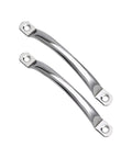 Round Tube Cabinet Handle Heavy Duty Stainless Steel Pull for Furniture Drawers and Doors Easy Mount Hardware Rust Resistant Knob
