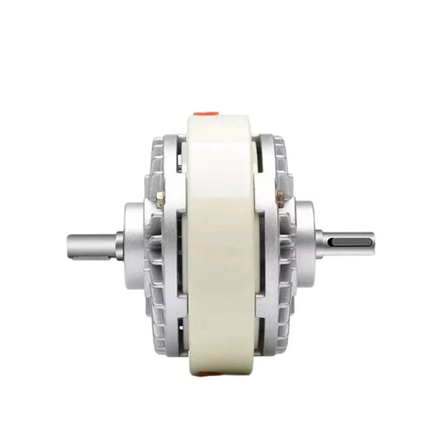 Front view of Magnetic Powder Brake Clutch With Tension Control Motor Electromagnetic Clutch System for FL FZ PB PC 6 12 25 50 Series