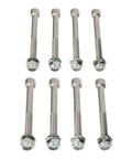 Heavy Duty Front Leveling Lift Kit For 1986 1995 Toyota IFS Pickup And 1993 1998 Toyota IFS T100 2WD 2.5 Inch T6 Billet Aluminum bolts and nuts set.