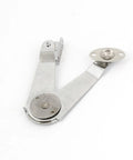 Heavy Duty Furniture Lid Hinge Stay For Cabinet And Cupboard Lift Up Support Metal Lid Prop Arm 83x35 mm Silver Tone