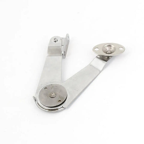 Heavy Duty Furniture Lid Hinge Stay For Cabinet And Cupboard Lift Up Support Metal Lid Prop Arm 83x35 mm Silver Tone