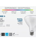 Box of Hella Bright BR30 LED Bulb 65W Equivalent Dimmable 5000K Daylight, showing bulb image and product details