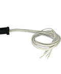 Heavy Duty Battery Current Sensor Connector Wiring Harness Drops Straight In Runs Sweet As Candy Fits Chevy Silverado And Gmc Sierra 1500 2500 HD Built Tough with white wires and black connector.