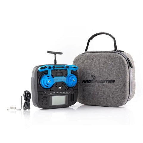 Boxer 2.4G 16 Channel Radio Control Transmitter With Hall Effect Gimbals 4in1 ELRS CC2500 Version with carrying case