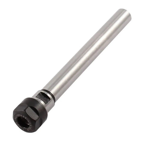 Precision C12 ER11 Straight Shank Extension Rod for CNC Milling with hardened steel build, designed for high speed stability.